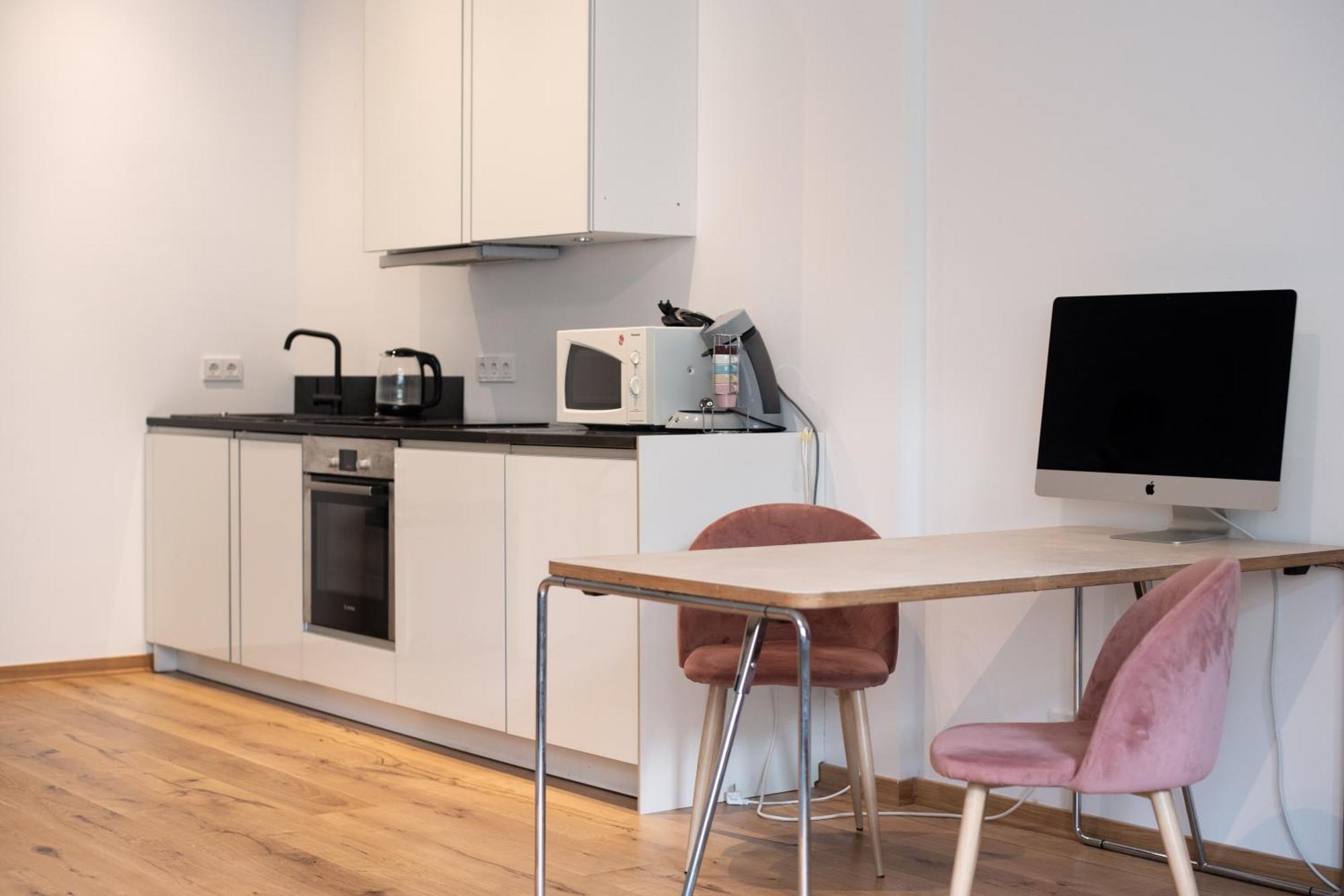 Apartment Mit Parkblick & Massagestuhl Leipzig Dış mekan fotoğraf